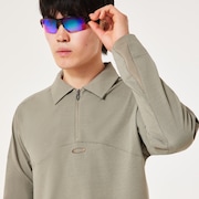 O-Sync Pack LS Undulate Shirt - Boulder Green