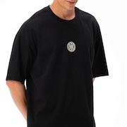 Camiseta Oakley Mad Lab Rubber Logo - Blackout
