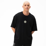 Camiseta Oakley Mad Lab Rubber Logo - Blackout