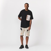 Camiseta Oakley New Explorer Zip Pocket - Blackout