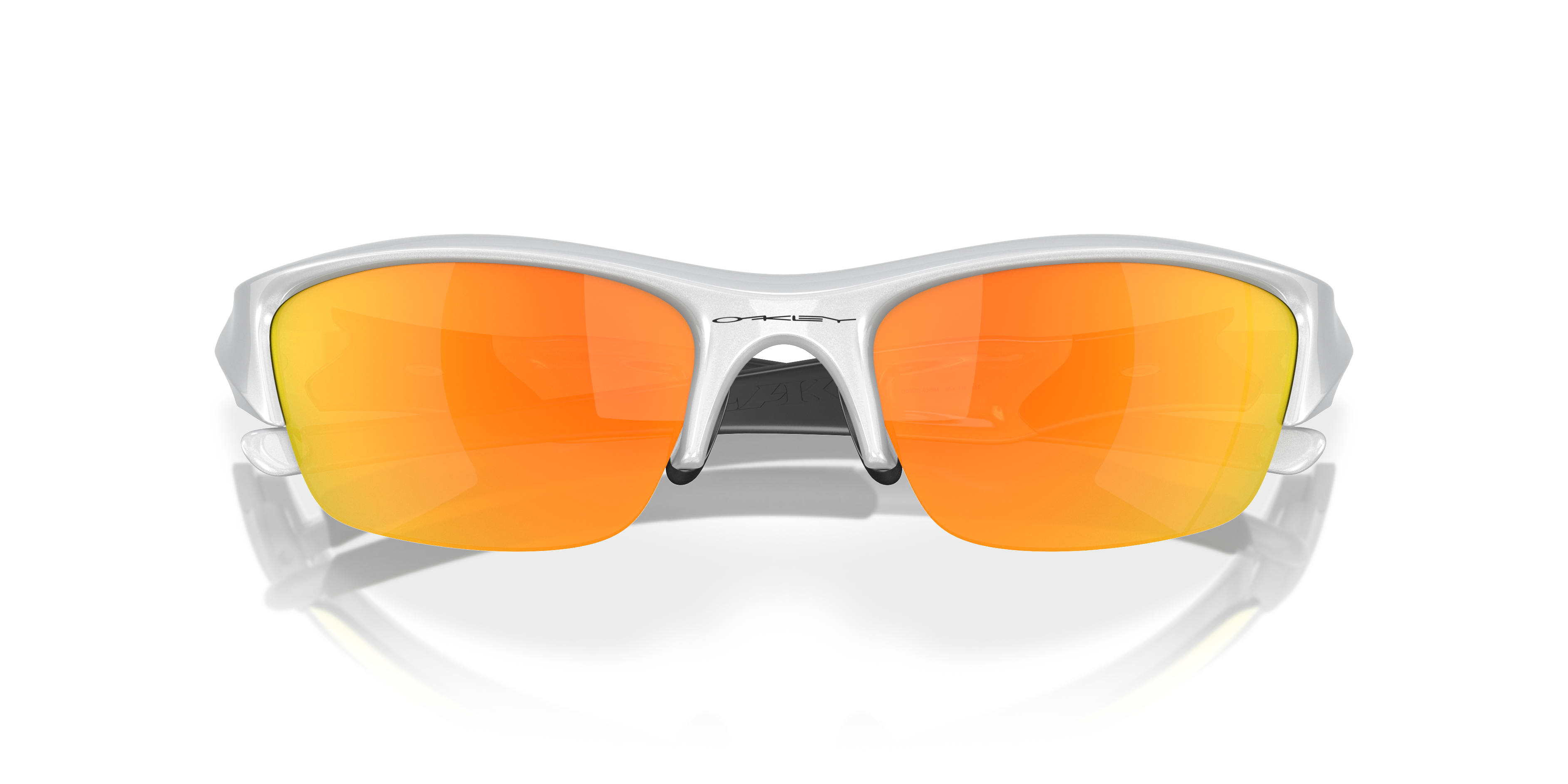 Flak Jacket® Black Iridium Lenses, Jet Black Frame
