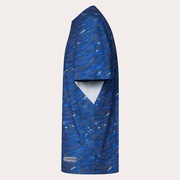 Striking Airy SS  Graphic Tee 9.0 - Blue Storm Print