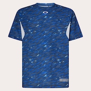 Striking Airy SS  Graphic Tee 9.0 - Blue Storm Print