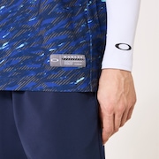 Striking Airy SS  Graphic Tee 9.0 - Blue Storm Print