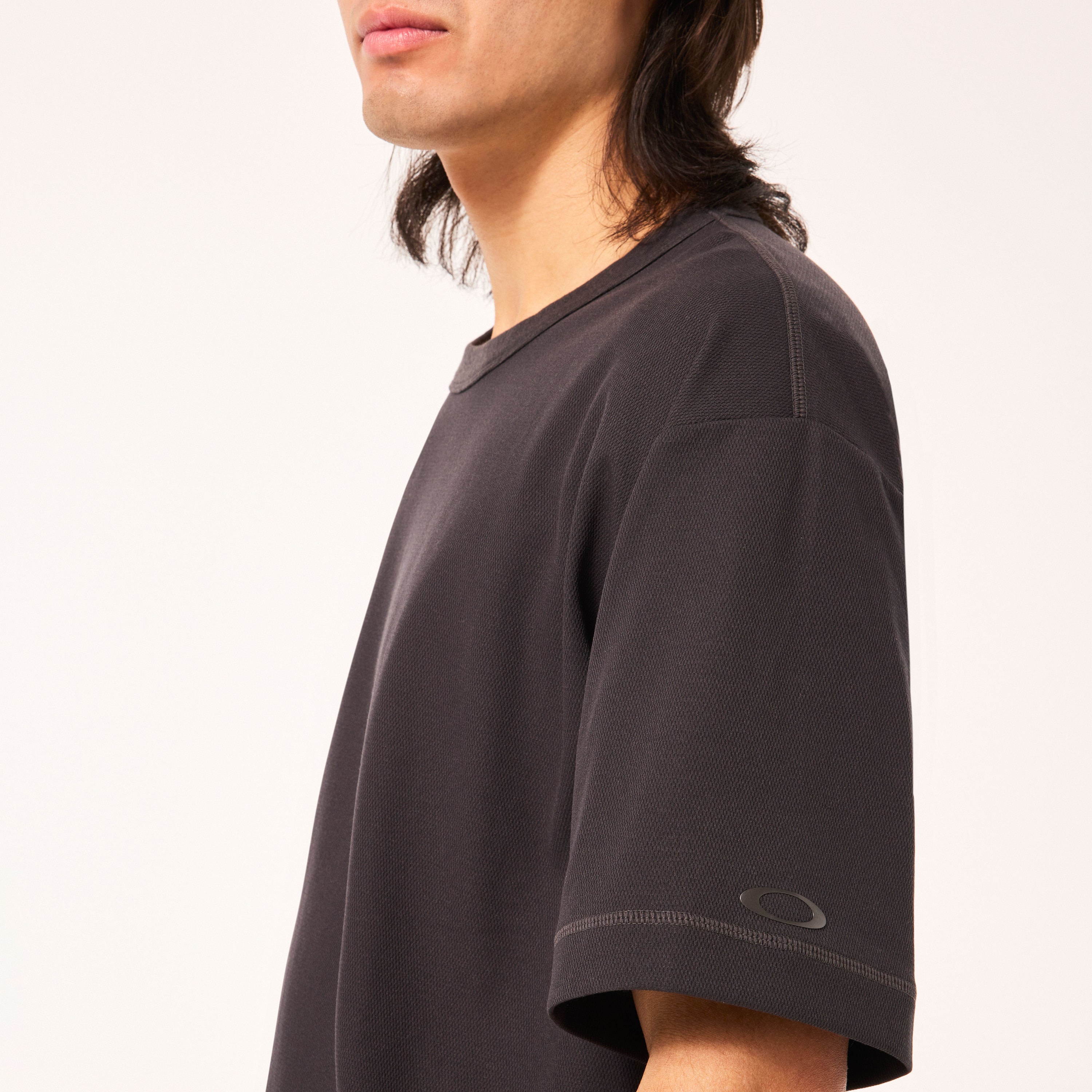 OAKLEY パフォーマンスフィット ブラックシャツ Oakley パフォーマンスフィット シャツ L ブラック/グレー