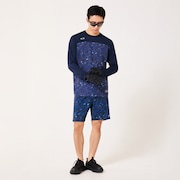 Striking Wind Shorts 9.0 - Blue Storm Print