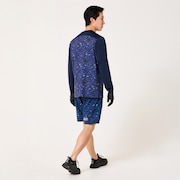 Striking Wind Shorts 9.0 - Blue Storm Print
