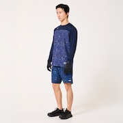 Striking Wind Shorts 9.0 - Blue Storm Print