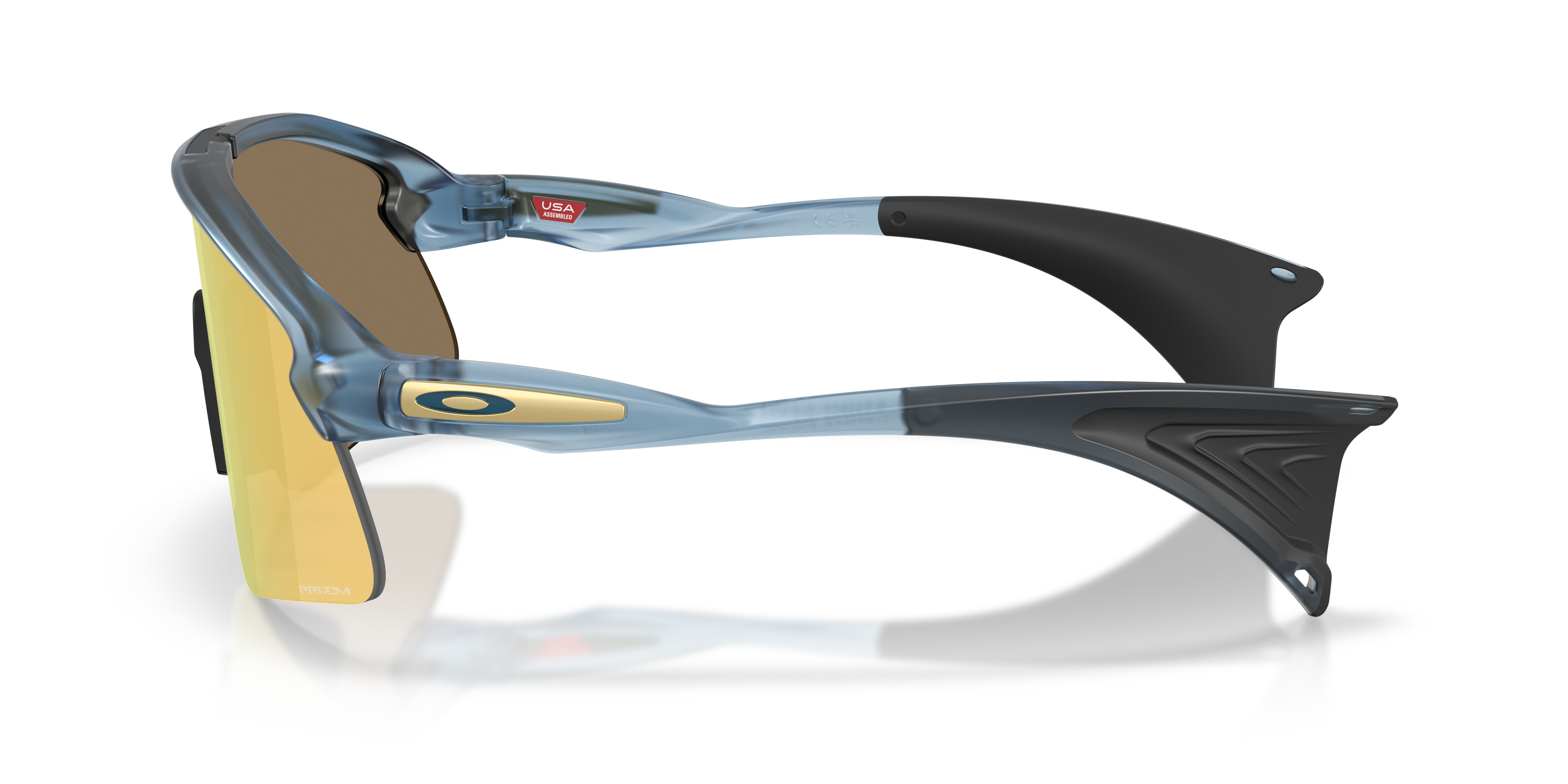 Oakley Stunt Devil S Sunglasses with Grey Smoke Frame and Prizm