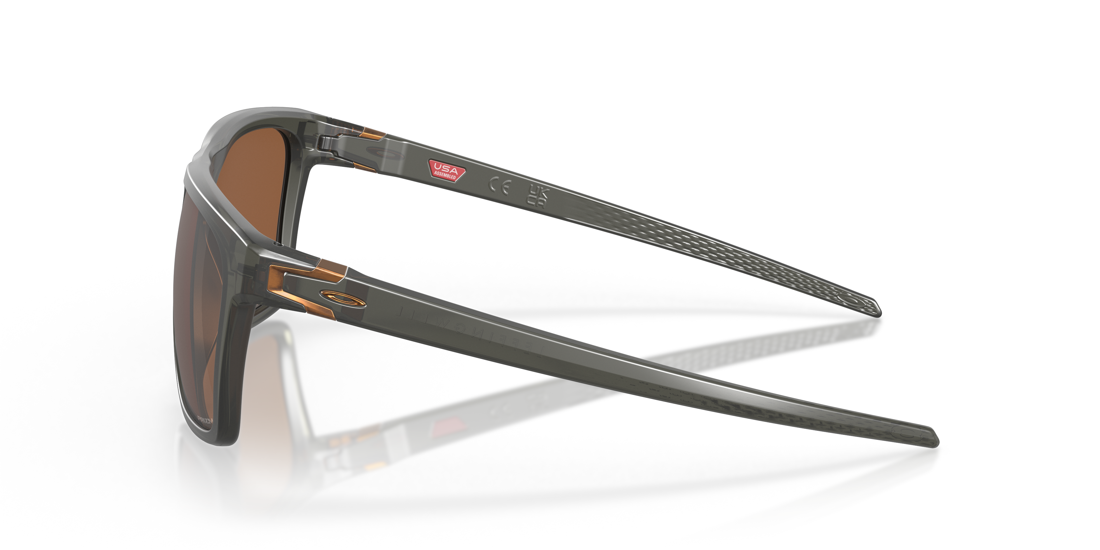 Oakley Leffingwell Sunglasses with Black Ink Frame and Prizm Grey