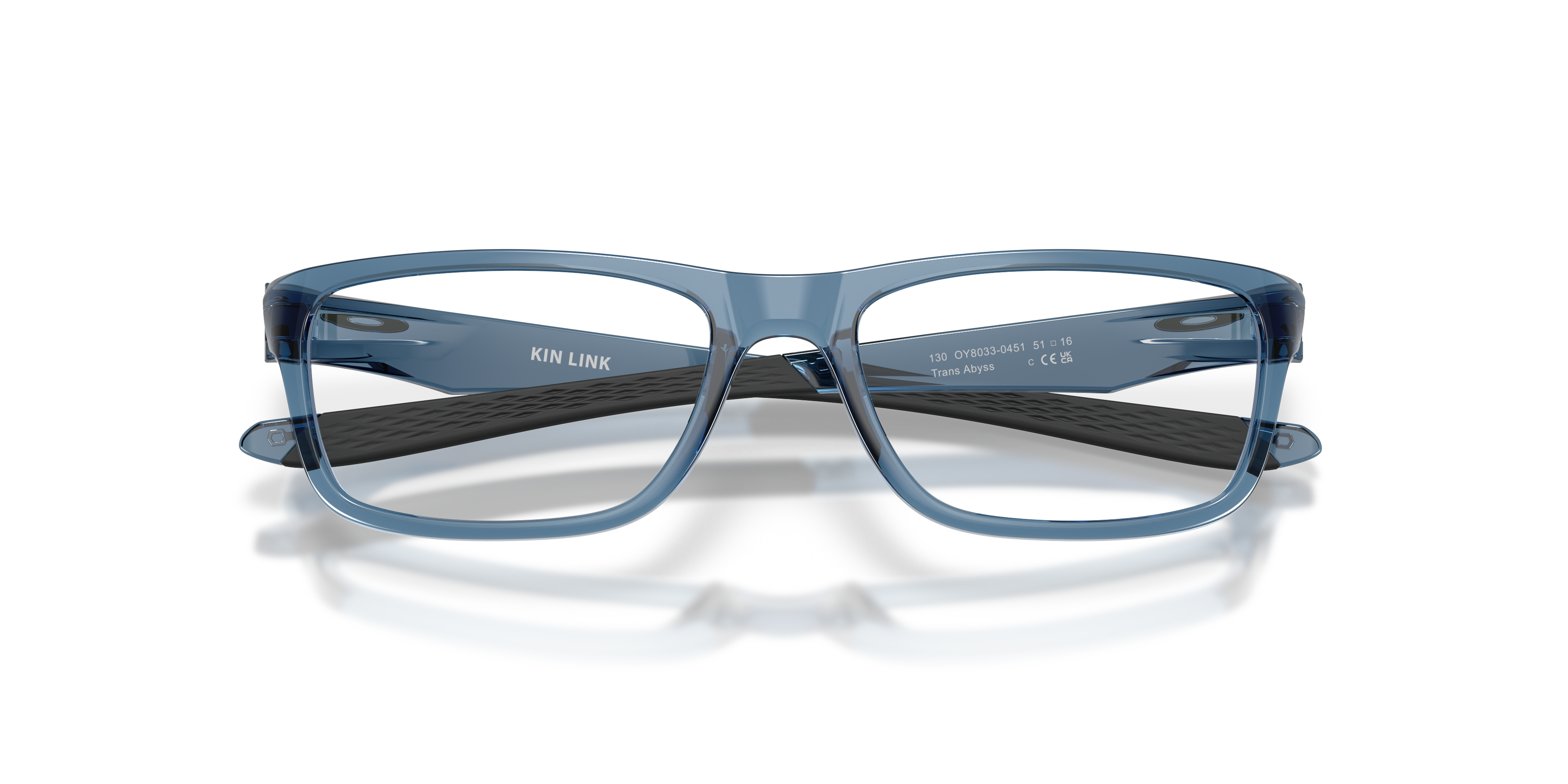 OAKLEY　LINK　Matte Abyss　55-17 Oakley Kin Link Eyeglasses with Transparent Abyss Frame | Oakley® US