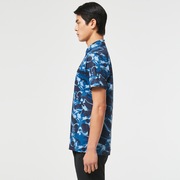 Oakley Roller Graphic Shirt - Blue Storm Print