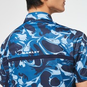 Oakley Roller Graphic Shirt - Blue Storm Print