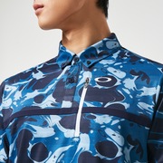 Oakley Roller Graphic Shirt - Blue Storm Print