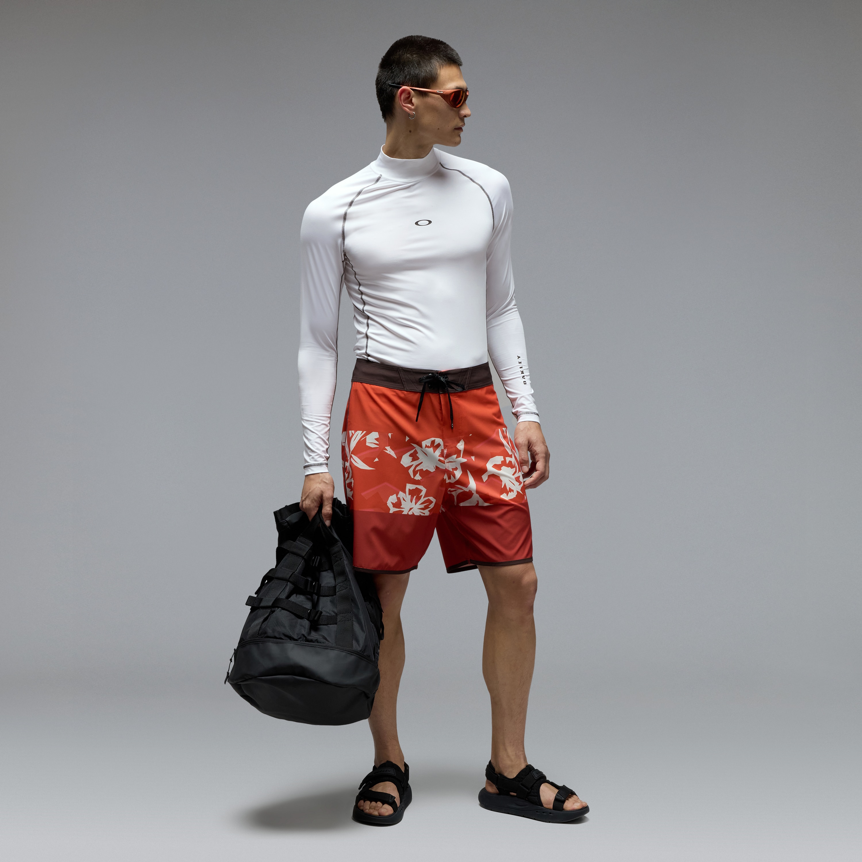 Oakley Men's Rainbow Ls Rashguard Size: