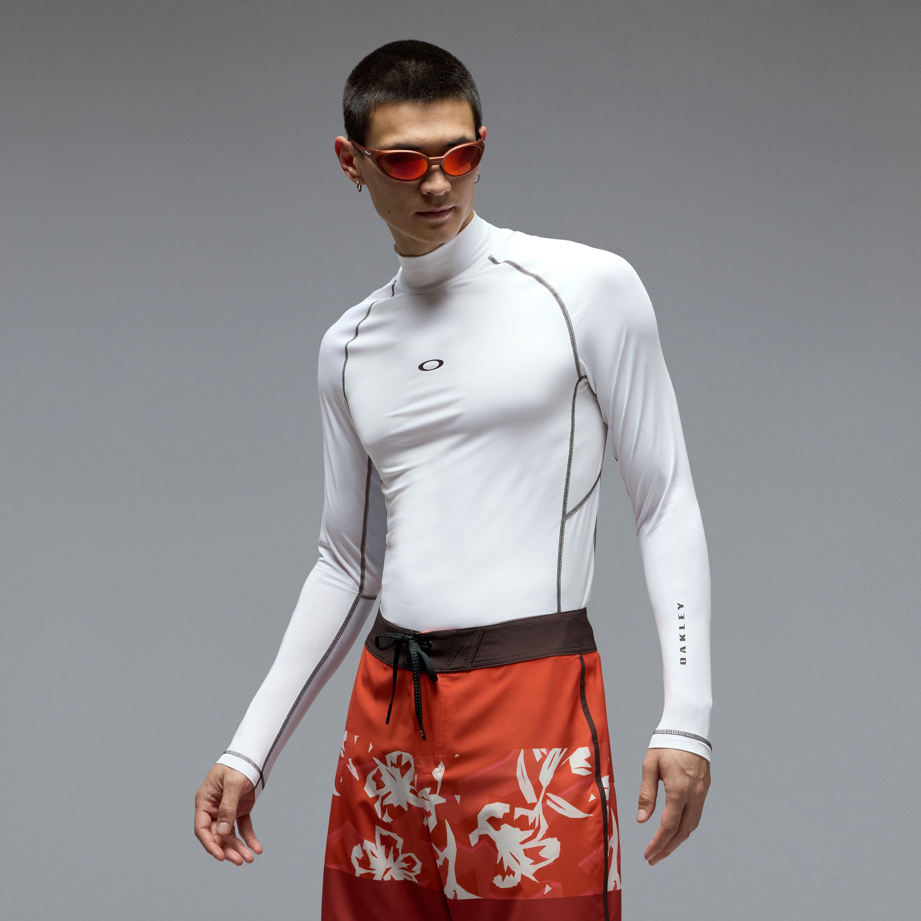 Oakley Rainbow Ls Rashguard - Aviator Orange | Oakley® US
