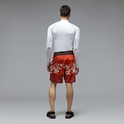 Rainbow Ls Rashguard - White/Black