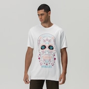 Dia De Los Muertos Skull Tee - Off White