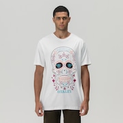 Dia De Los Muertos Skull Tee - Off White