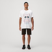 Dia De Los Muertos Skull Tee - Off White