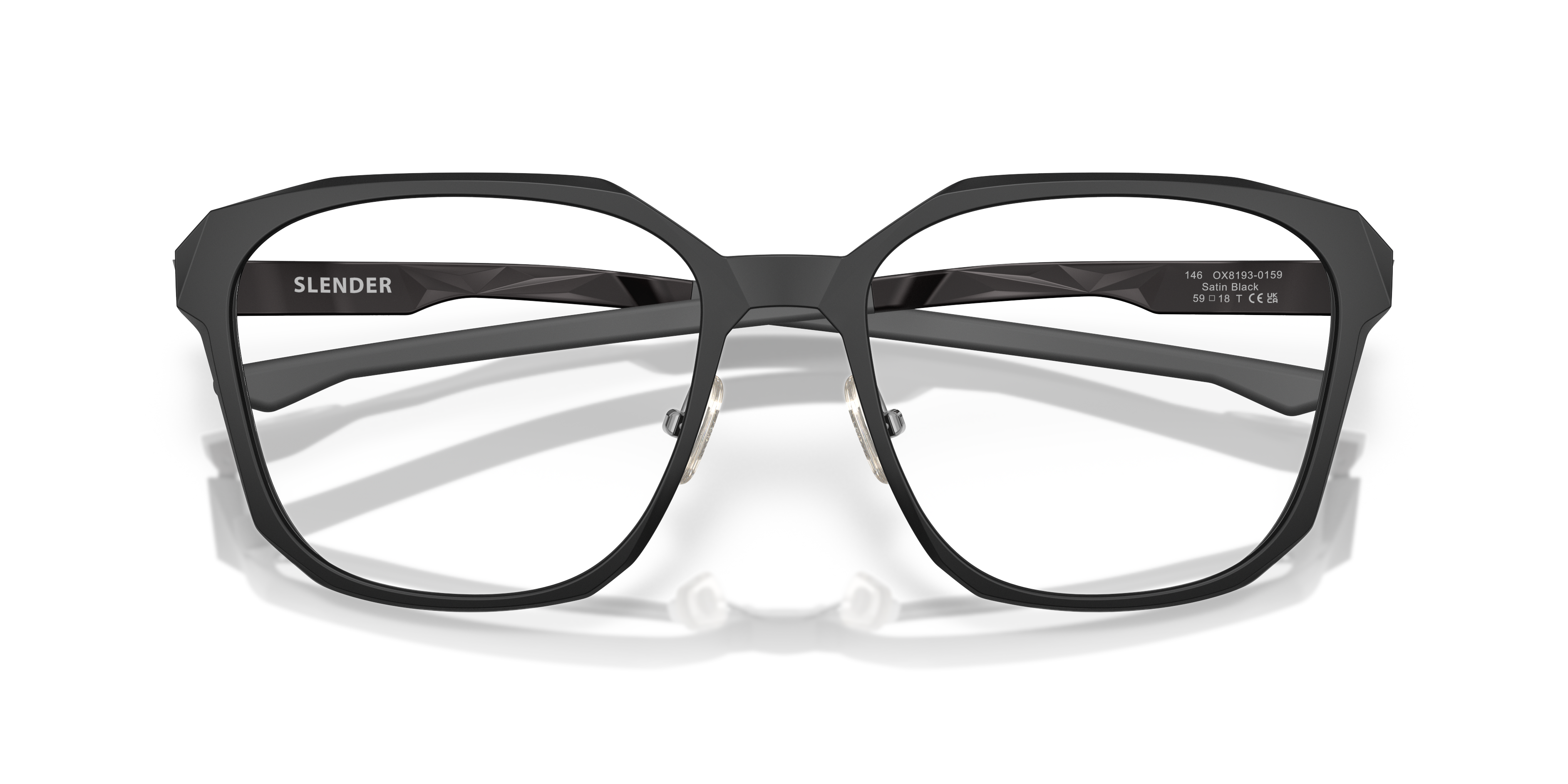 Slender Satin Black Eyeglasses | Oakley® US