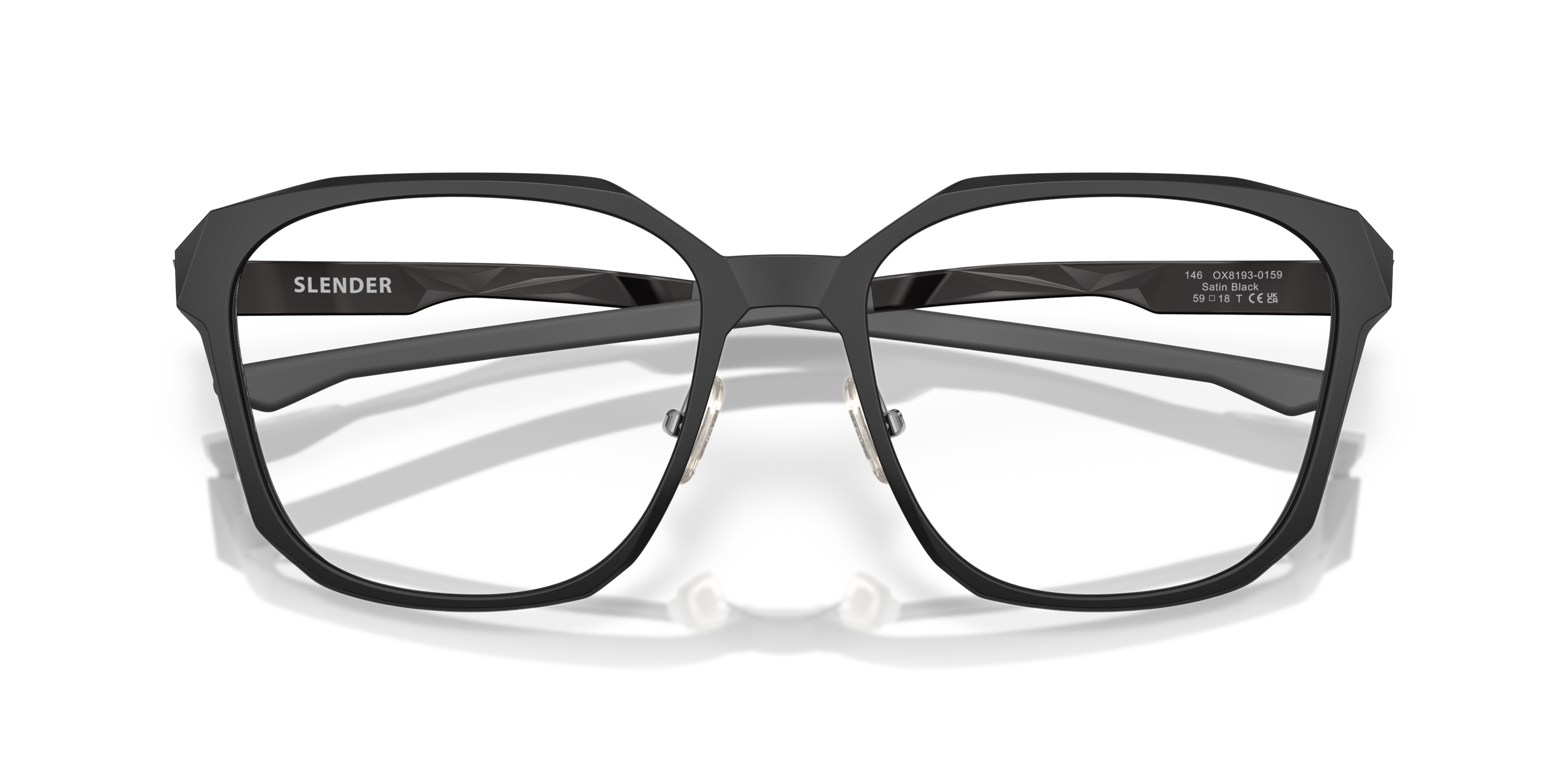Slender Satin Black Eyeglasses | Oakley® US