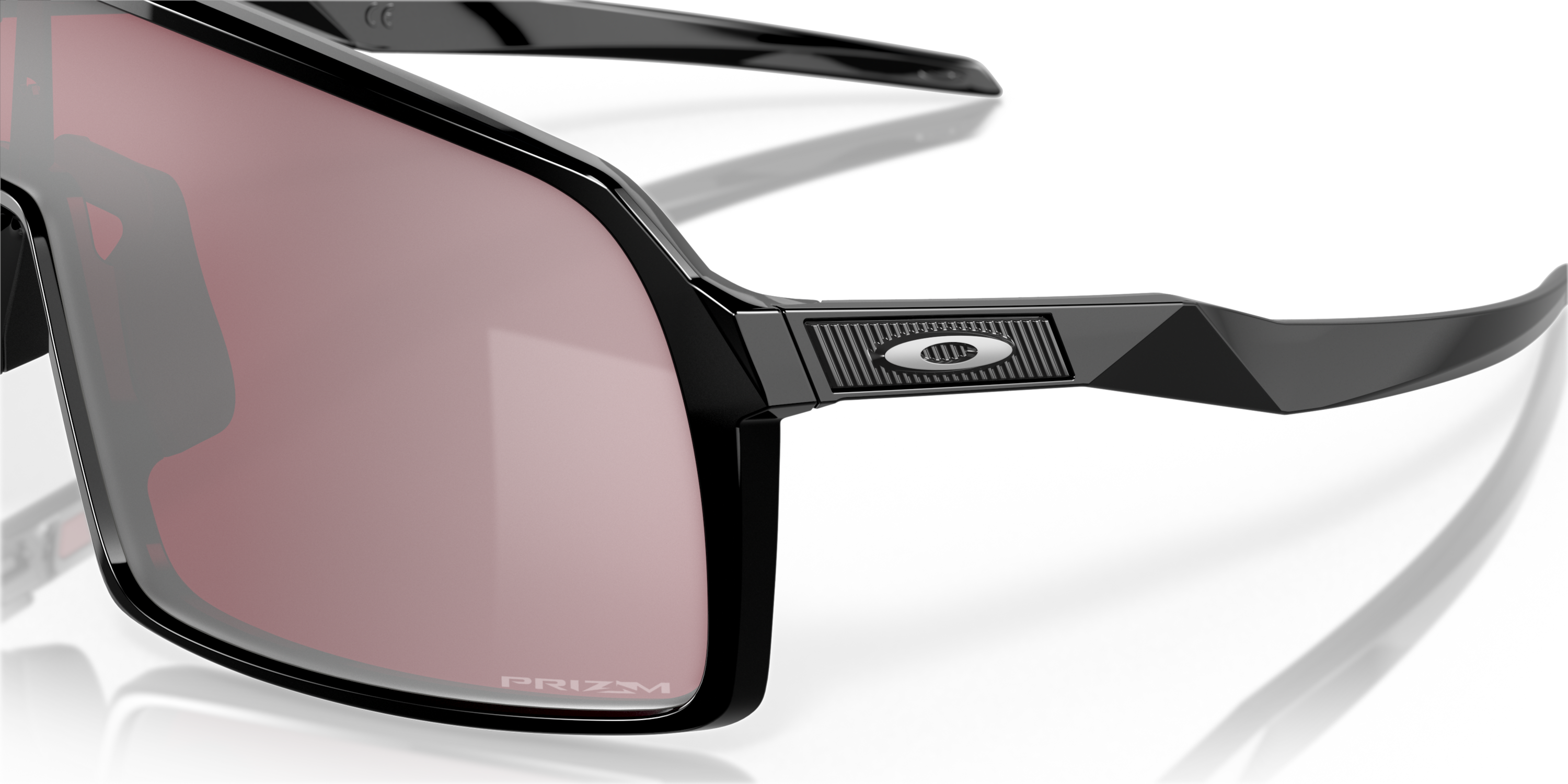 Sutro Prizm Snow Black Iridium Lenses, Polished Black Frame