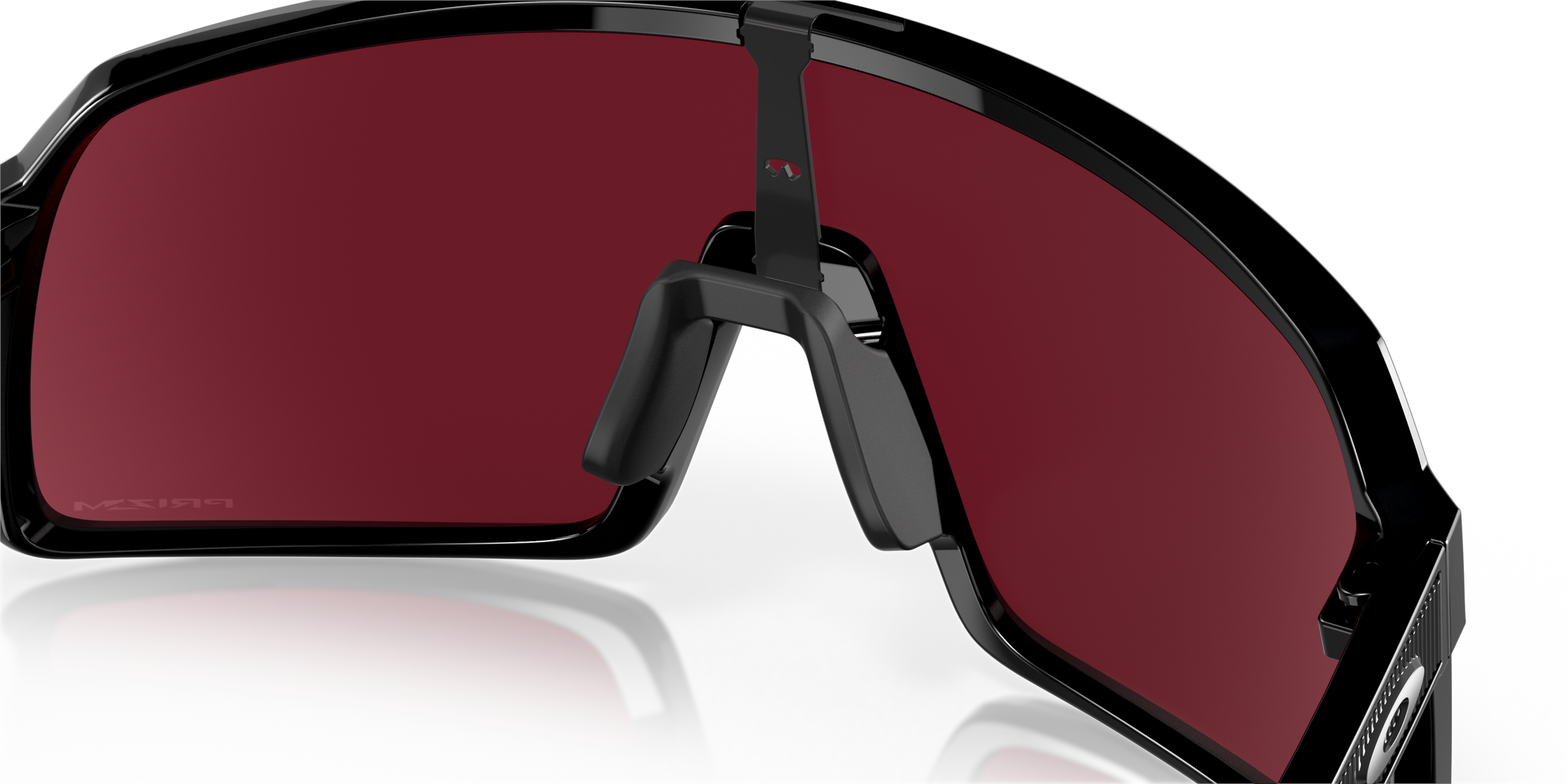Sutro Prizm Snow Black Iridium Lenses, Polished Black Frame