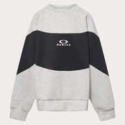 Ytr Qd Fleece Block Crew 10.0 - New Athletic Grey