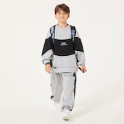 Ytr Qd Fleece Block Crew 10.0 - New Athletic Grey