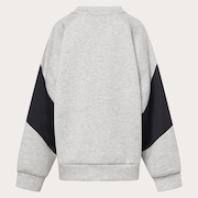 Ytr Qd Fleece Block Crew 10.0 - New Athletic Grey