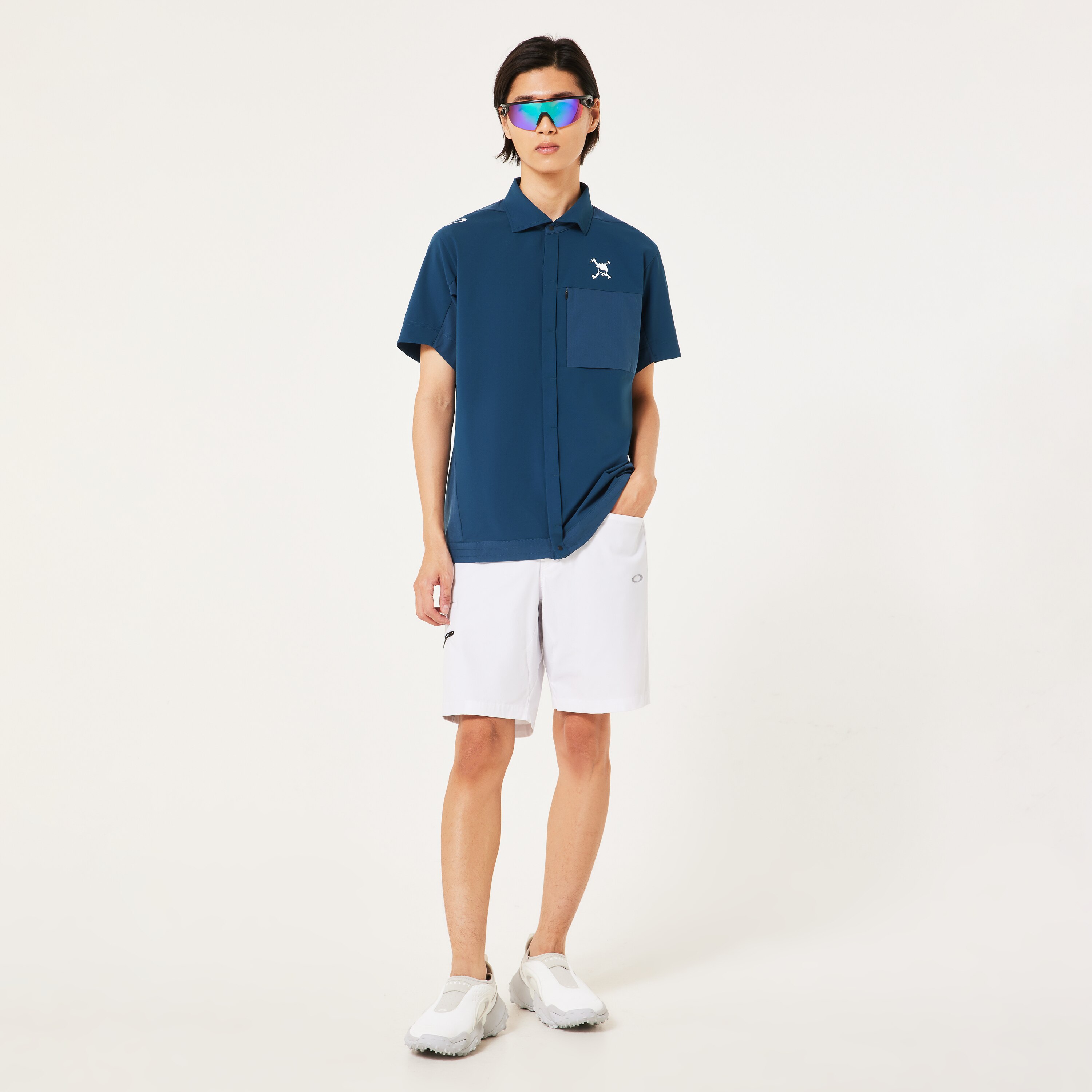 Oakley Skull Ocs Staple Shorts - White | Oakley® JP