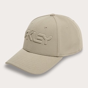 6 Panel Stretch Hat Embossed - Boulder Green