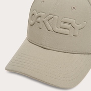 6 Panel Stretch Hat Embossed - Boulder Green