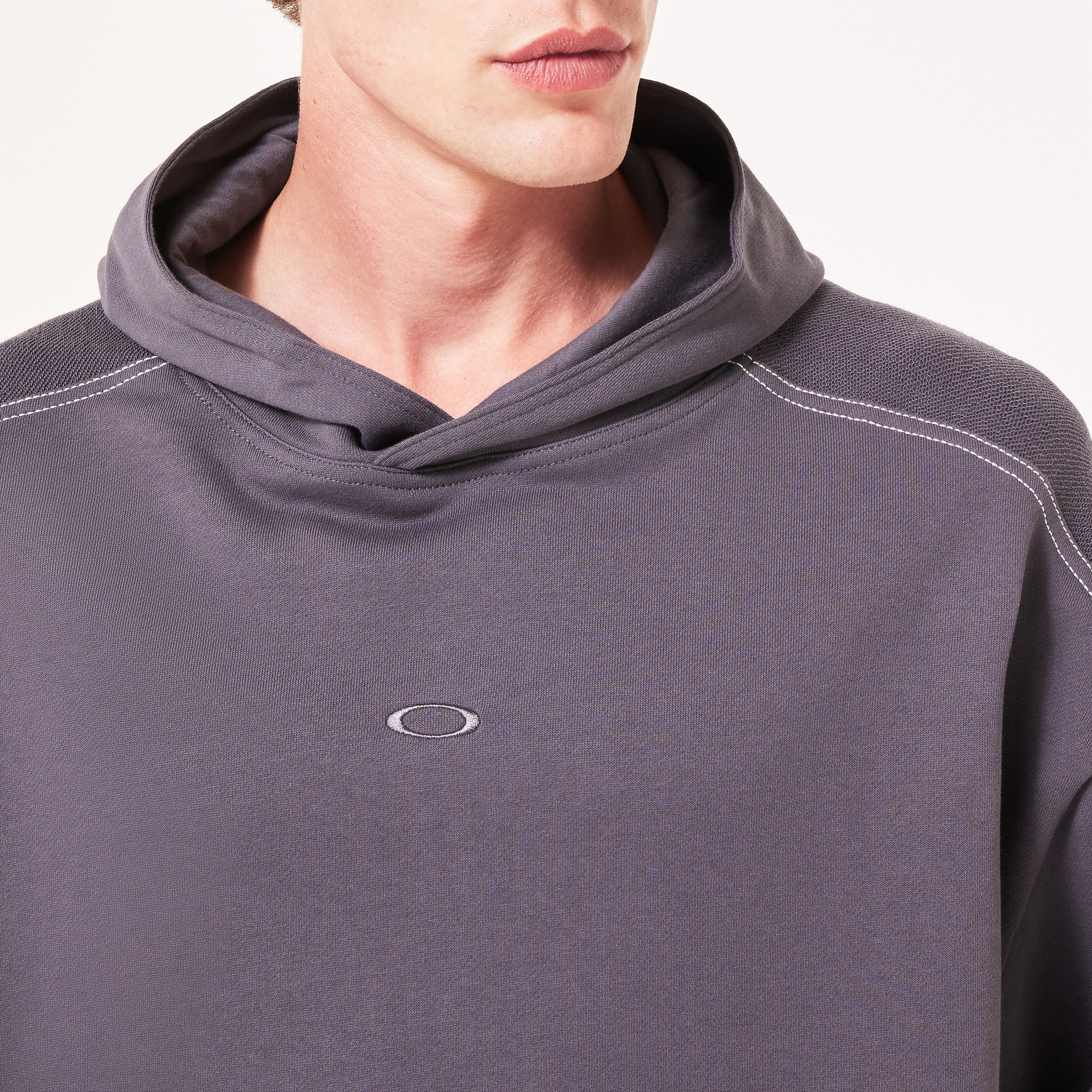 【OAKLEY】dual french terry hoodie Oakley Dual French Terry Hoodie - Uniform Gray | Oakley