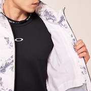 Skull Transform Down Vest 3.0 - White Print
