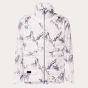 Skull Transform Down Vest 3.0 - White Print