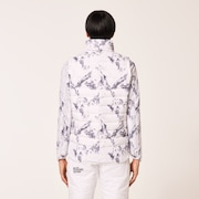Skull Transform Down Vest 3.0 - White Print