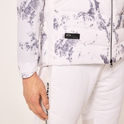 Skull Transform Down Vest 3.0 - White Print