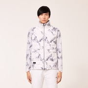 Skull Transform Down Vest 3.0 - White Print