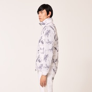 Skull Transform Down Vest 3.0 - White Print