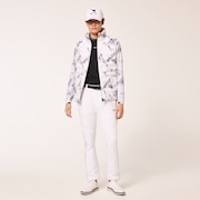 Skull Transform Down Vest 3.0 - White Print