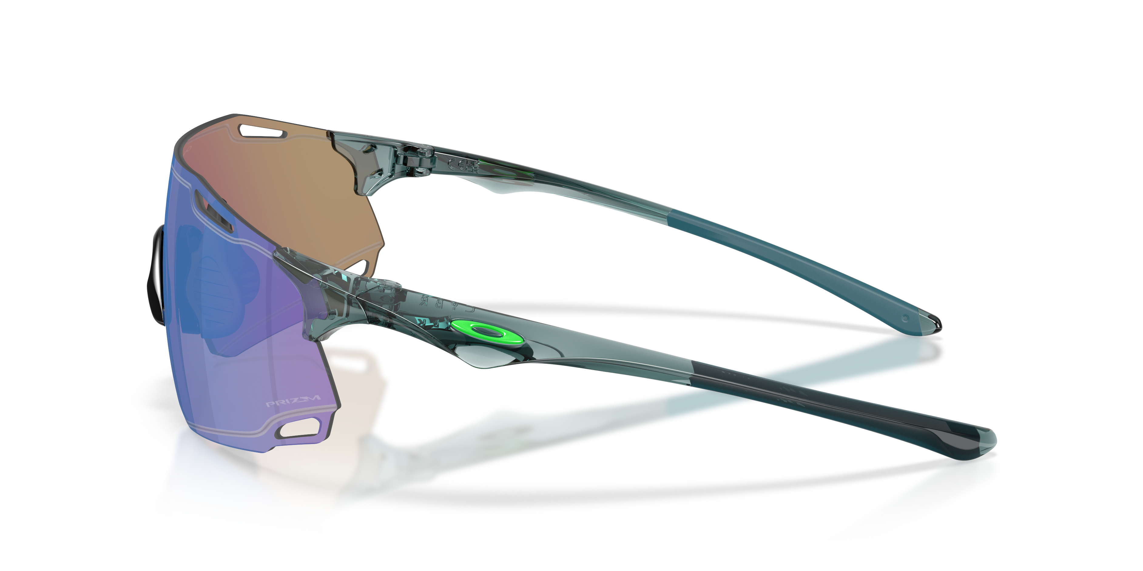 Cybr Dyno Prizm 24K Lenses, Matte Abyss Frame Sunglasses