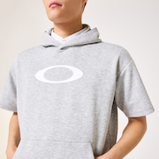Enhance Qd Fleece S/S Hoody 5.0 - New Athletic Grey