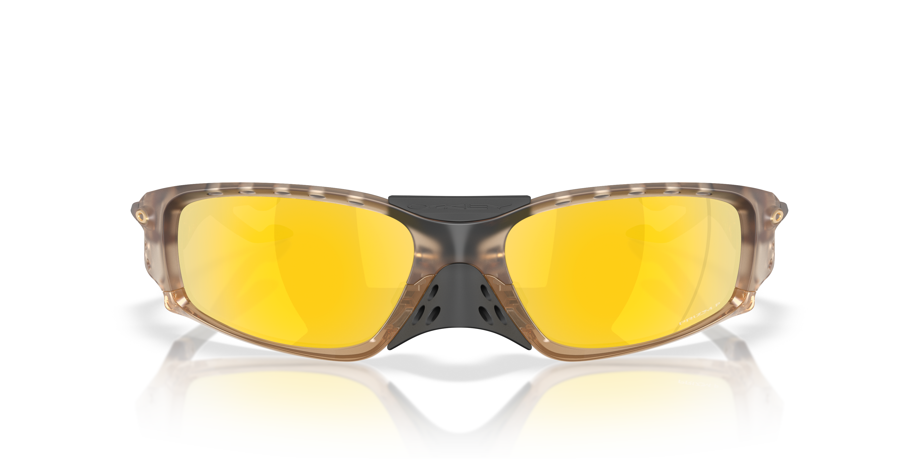 小物 Oakley Plantaris SQ Prizm 24k Polarized Plantaris SQ Prizm Black Lenses, Mahogany Frame Sunglasses