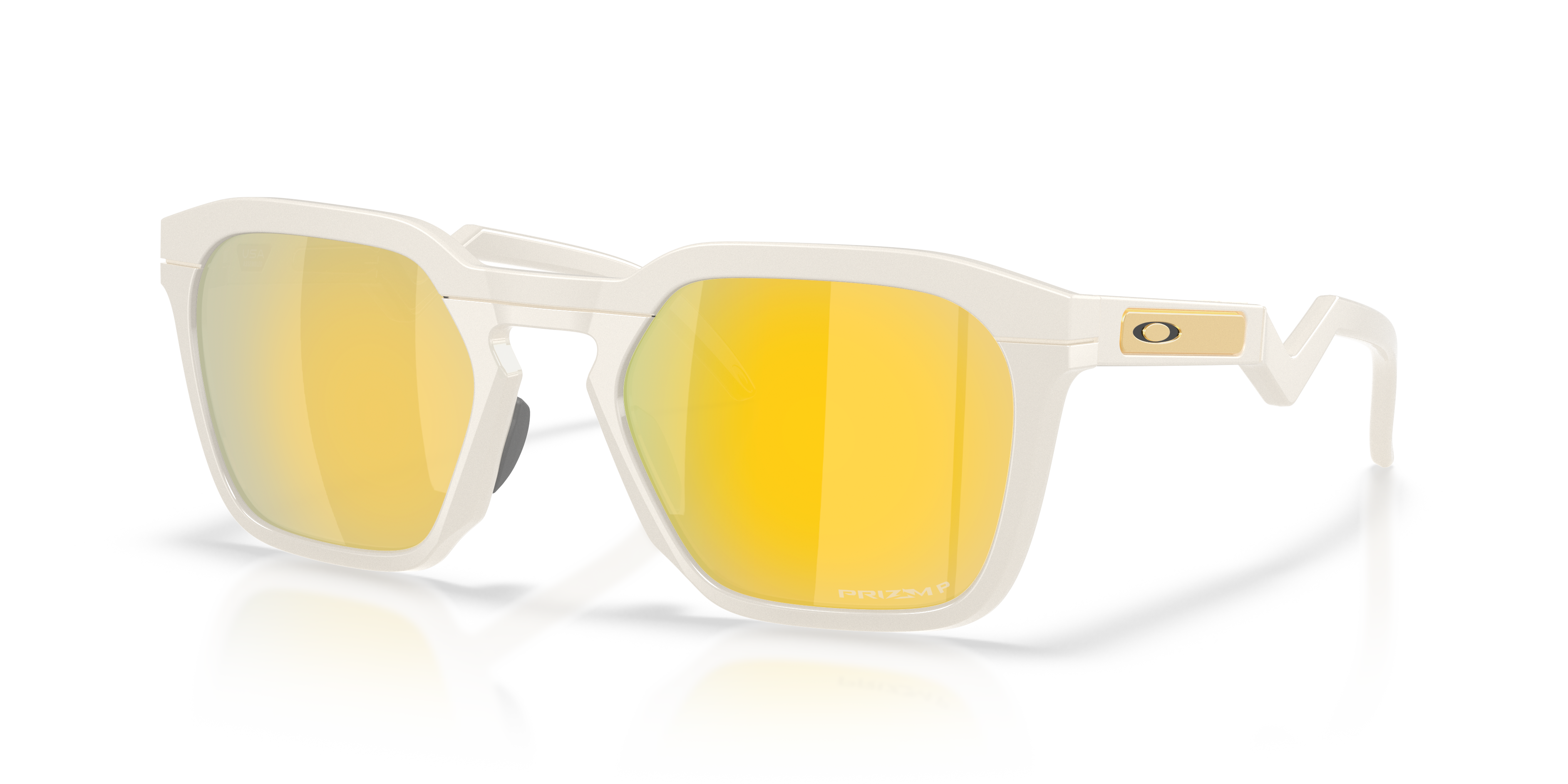 HSTN SQ Prizm 24K Polarized Lenses, Matte Mist Frame Sunglasses