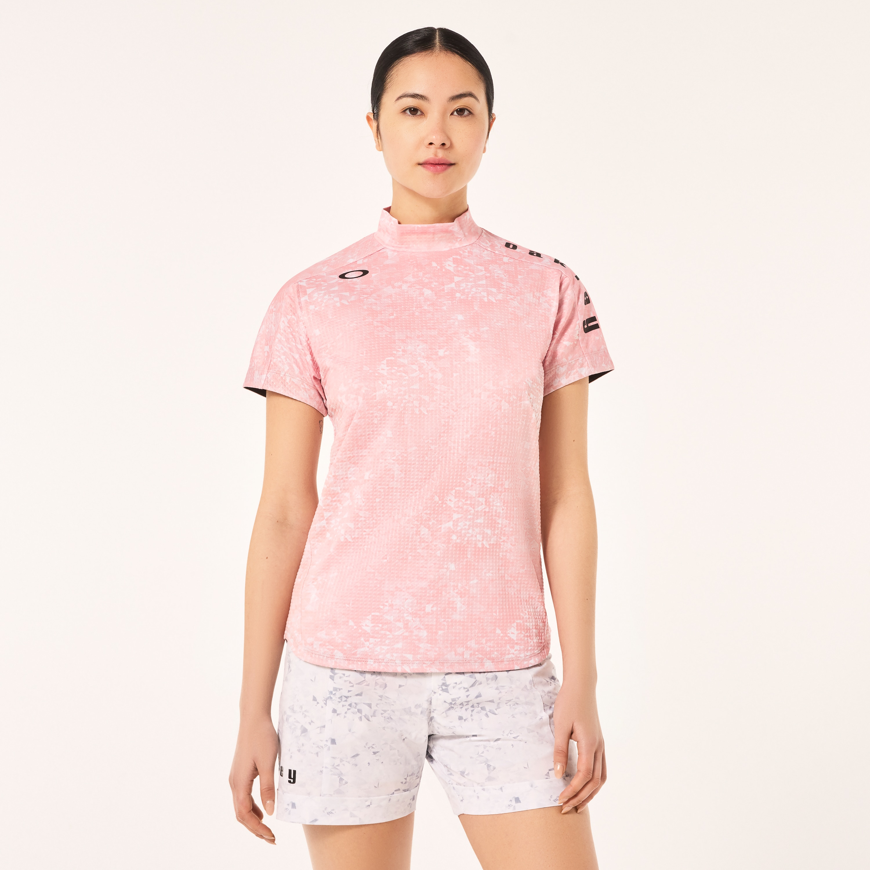 オークリー ELEVATE BLOOM QUARTZ MOCK / POLO SHIRT ポロシャツ/ GOLF レディースゴルフ/OAKLEY レデ OAKLEY オークリー ELEVATE BLOOM QUARTZ MOCK / POLO SHIRT