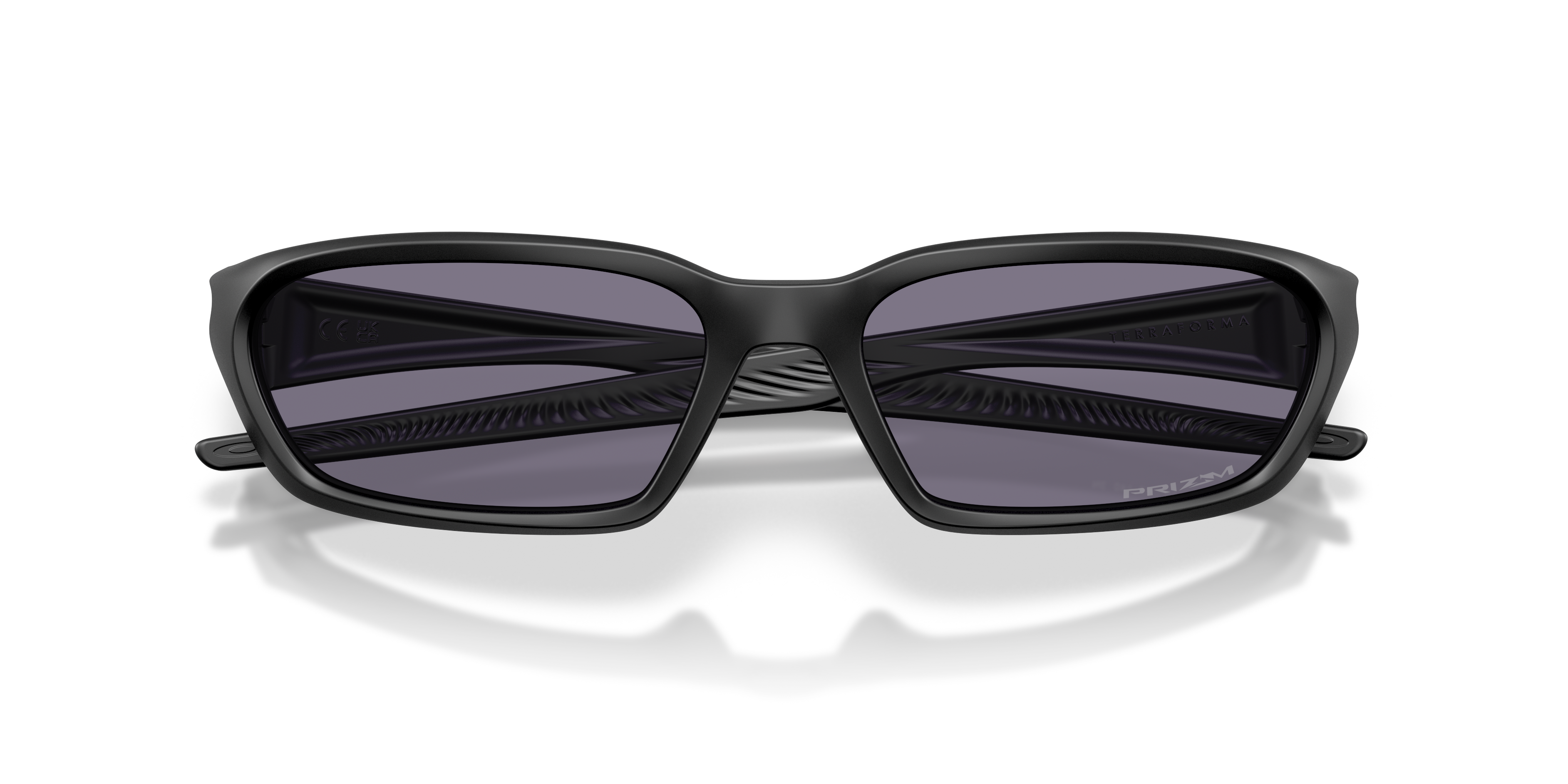 Oakley Terraforma Sunglasses with Matte Black Frame and Prizm Grey