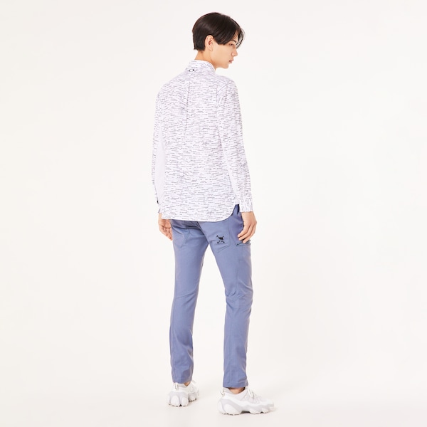 Skull Dobby WW LS Shirt