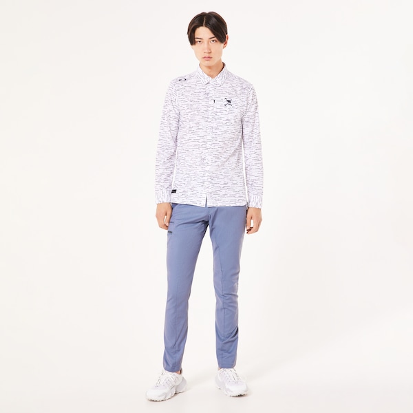 Skull Dobby WW LS Shirt